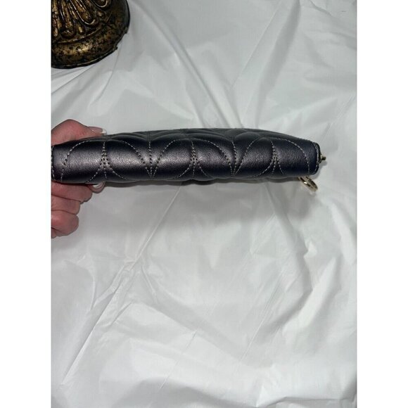 Kate Spade Briar Lane Quilted leather Neda Wallet gunmetal - Picture 5 of 14